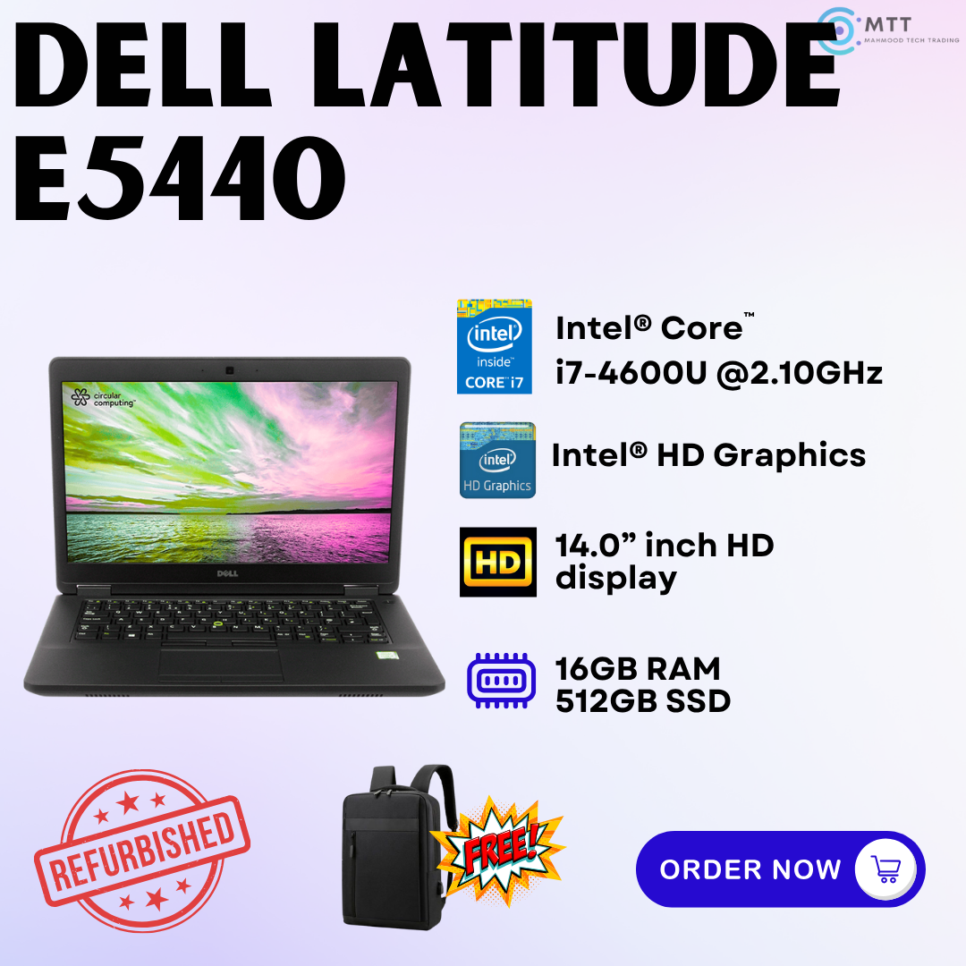 [Refurbished] Dell Latitude E5470, E5450 16GB RAM 512GB SSD Laptop For Student