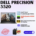 [Refurbished] Dell Precision 5530, 5520, 5550 Nvidia Quadro 4GB DDR5 Gaming Laptop