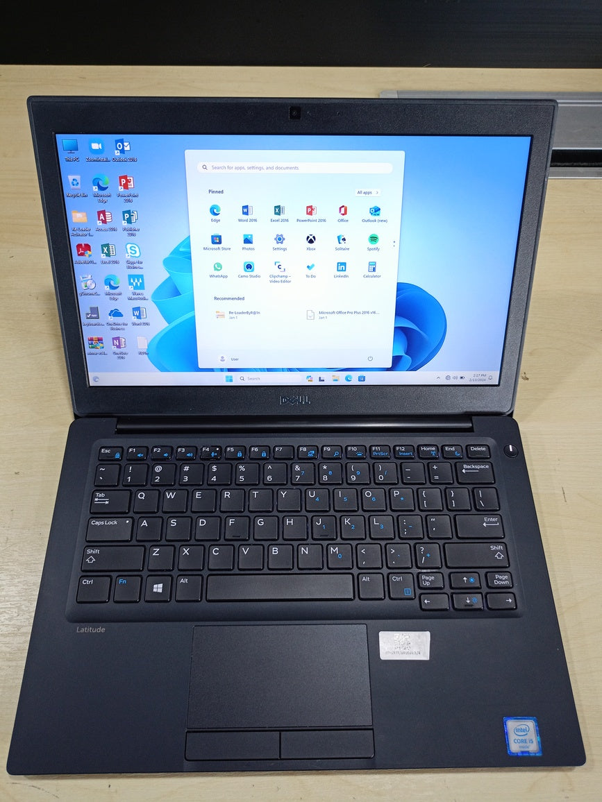 [Refurbished] Dell Latitude 7280, 7290 Intel Core i7 6th Gen 16GB RAM 512GB M.2 NMVe SSD Laptop