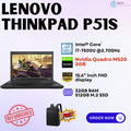 [Refurbished] Lenovo Thinkpad P51s Intel Core i7 Nvidia Quadro 32GB DDR4 RAM 512GB M.2 NVMe SSD Gaming Laptop