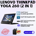 [Refurbished] Lenovo Thinkpad Yoga 370, 260, 380 16GB RAM 512GB SSD Flip 360° Laptop