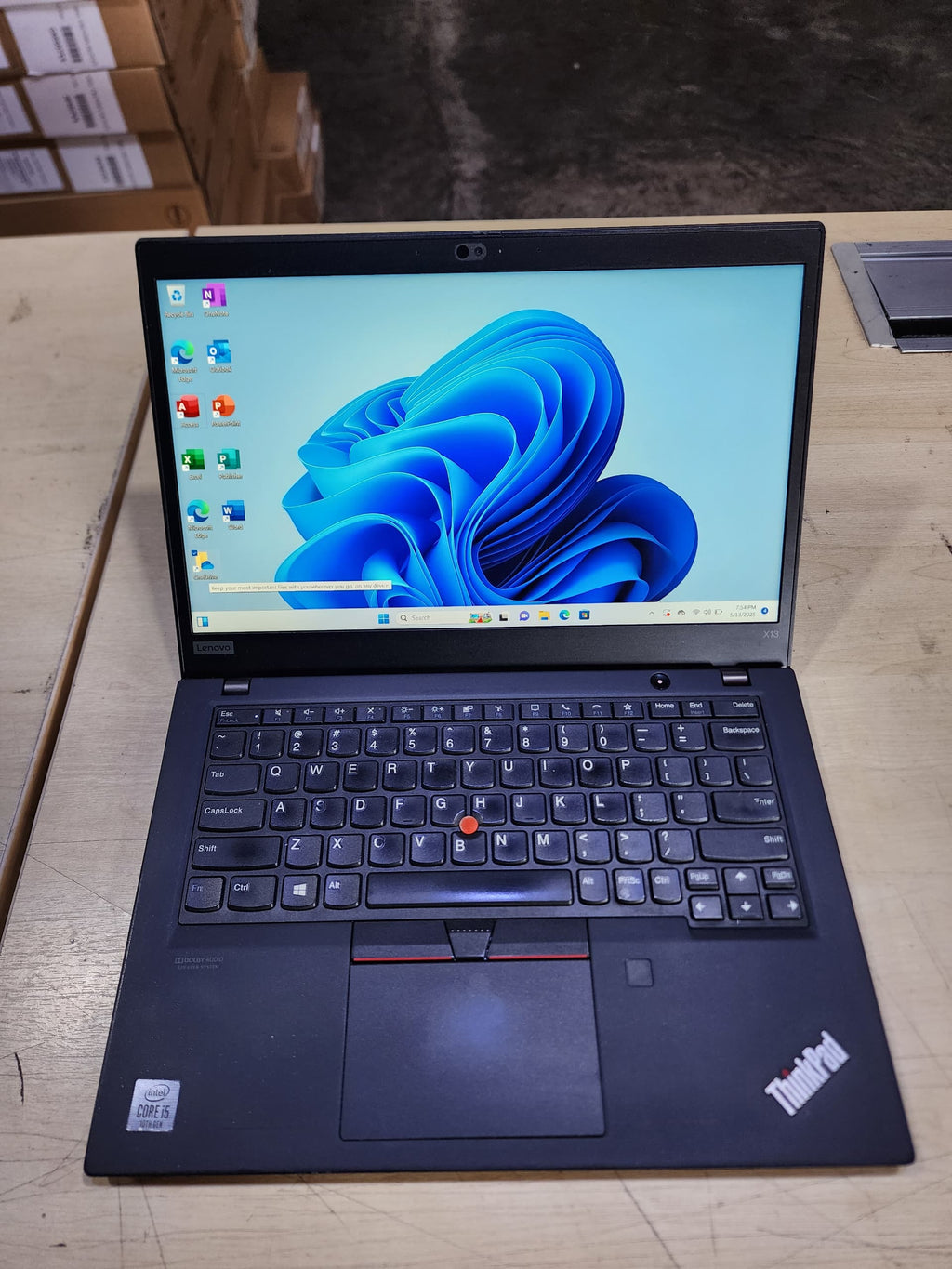[Refurbished] Lenovo Thinkpad X13, X390 Intel Core i5 Touchscreen 16GB DDR4 RAM 512GB M.2 NVMe SSD