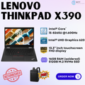 [Refurbished] Lenovo Thinkpad X13, X390 Intel Core i5 Touchscreen 16GB DDR4 RAM 512GB M.2 NVMe SSD
